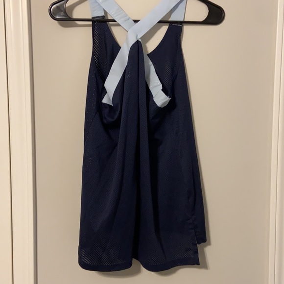 Blue Nike mesh tanktop - Picture 2 of 2